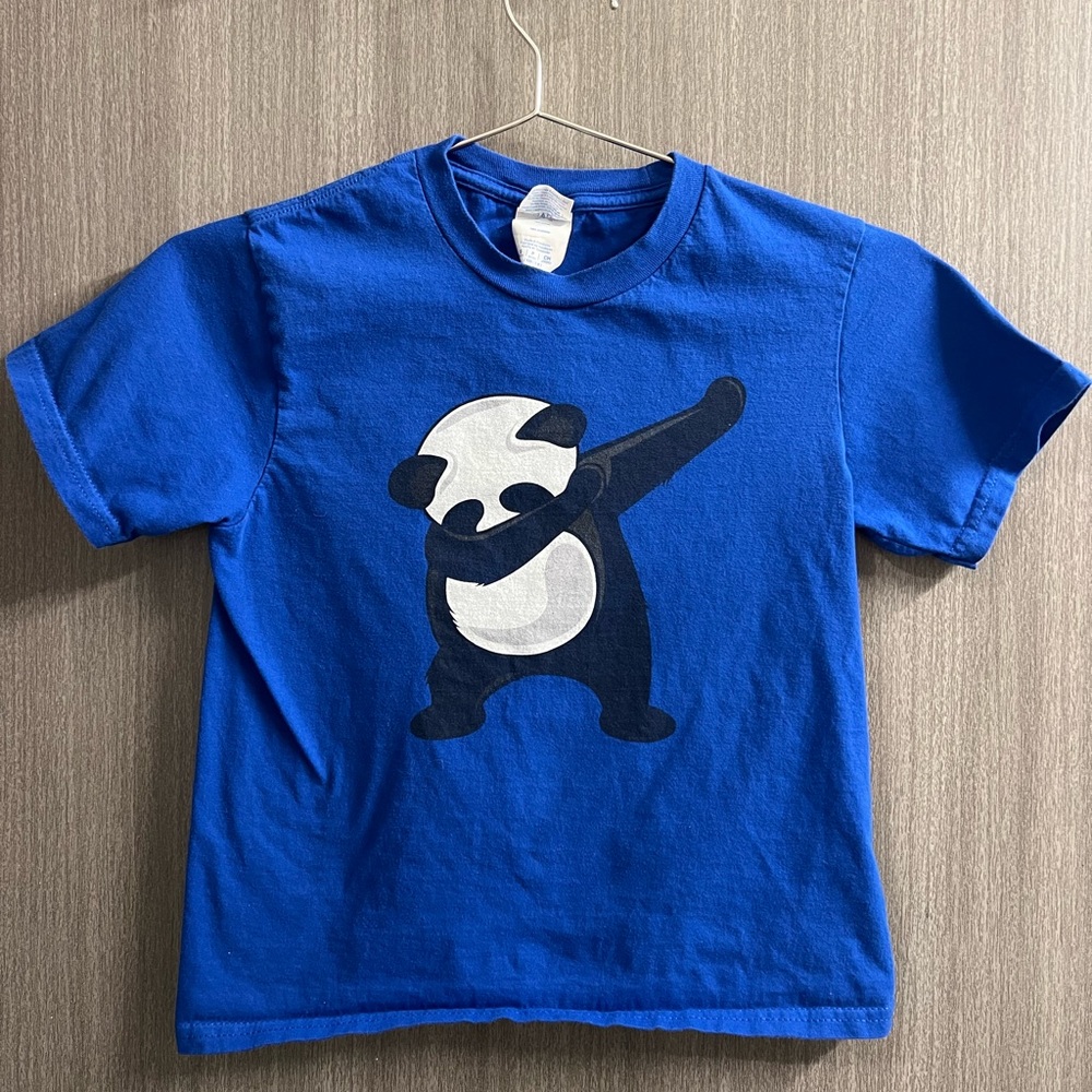 Panda Dap Trucker T Shirt Kids